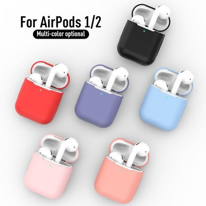 Чехол для наушников Airpods PB-WA06 purple+sky blue/pink PiBlue