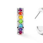 Coeur de Lion Пусеты Multicolour Silver Coeur de Lion