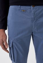 Брюки муж. карго AERONAUTICA 1329 голубой