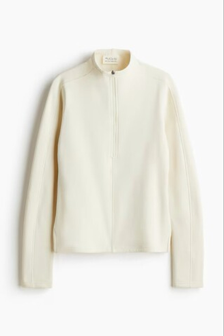 H&M Лыжный топ DryMove™, кремовый