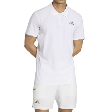 Мужское теннисное поло Adidas FreeLift Pro - white