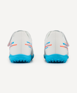 Бутсы многошиповые Evofly TF Talant White/blue, детский