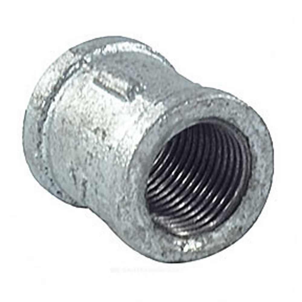 Муфта прямая чугун оц Ду 15 (1/2") ВР Fittex PLUS
