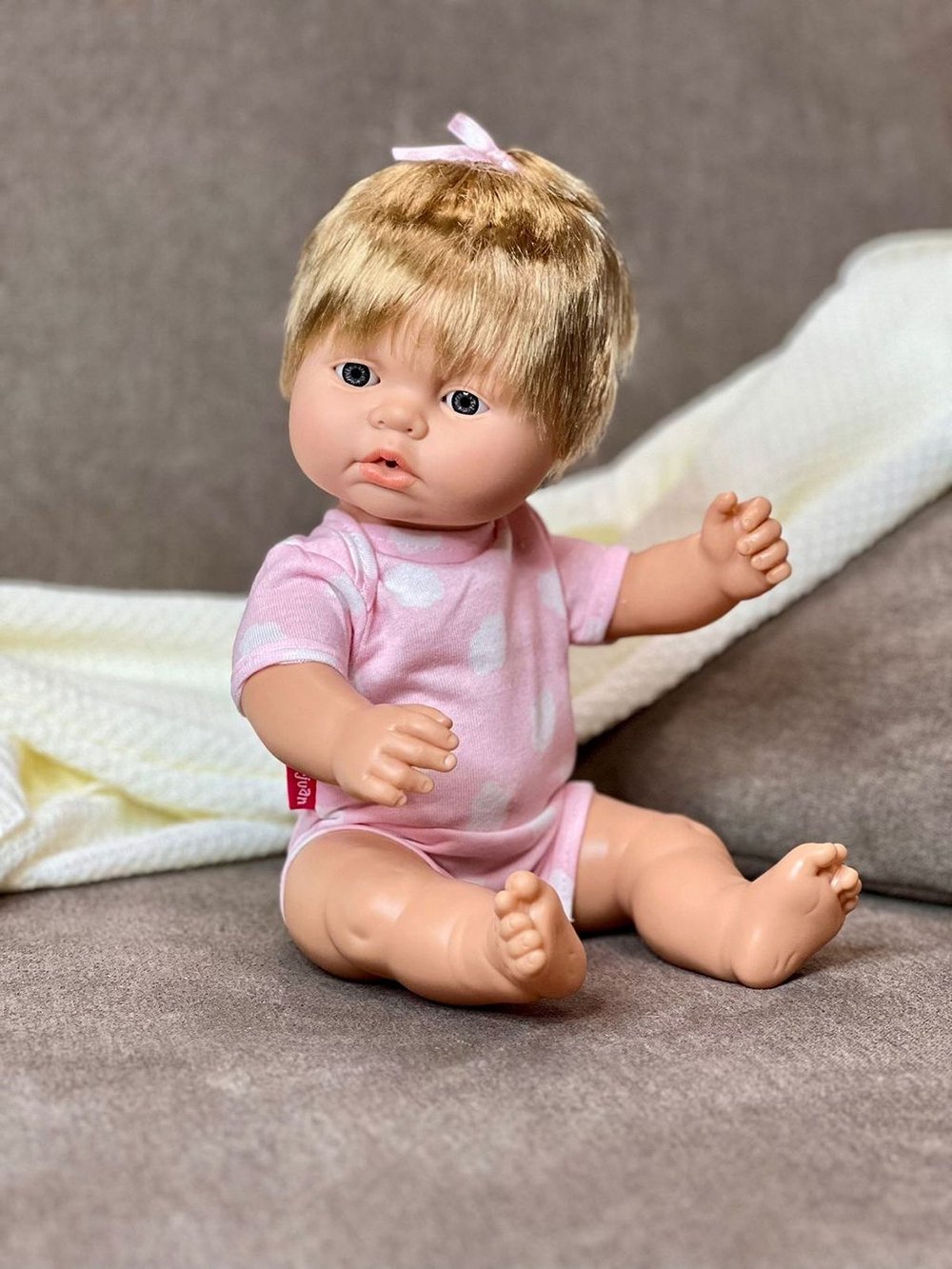 Кукла BERJUAN виниловая 38см Newborn (17057)