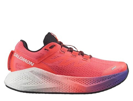 Кроссовки для бега женские Salomon Aero Glide 3 W Красно-Фиолетовые