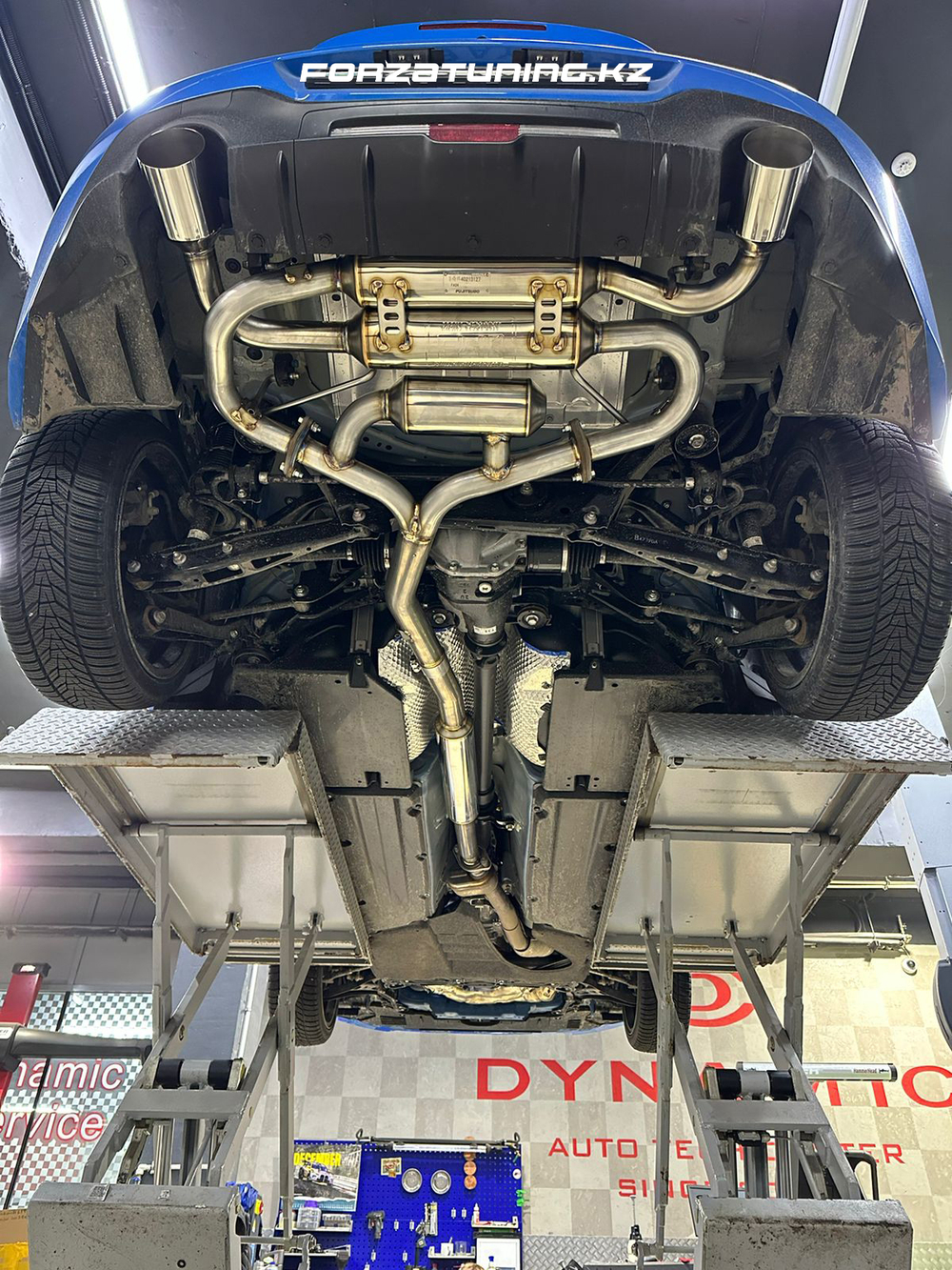 Оригинальная выхлопная система Fujitsubo A-R для Toyota GR86 2021-2025+ Тойота Выхлоп