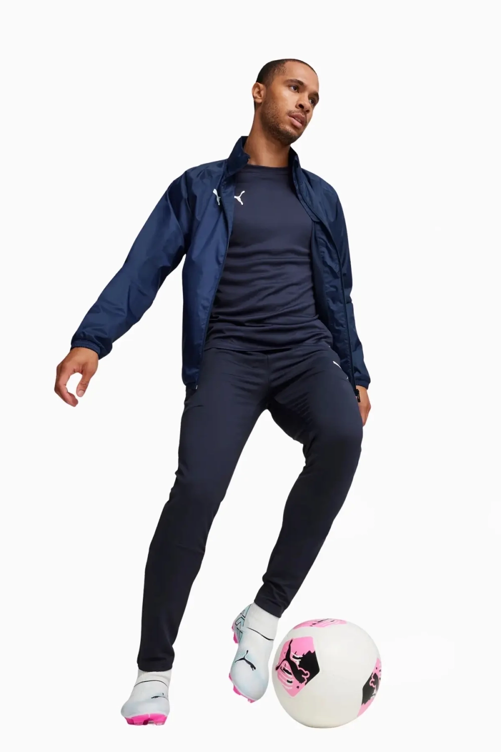 Ветровка Puma teamGOAL All Weather - темно-синий