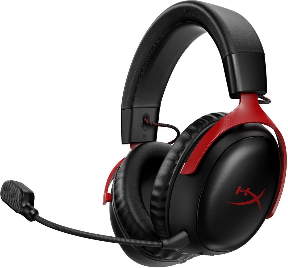 Наушники HyperX Cloud III Wireless черно-красный