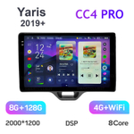 Teyes CC4 Pro 10,2" для Toyota Yaris, Vios 2019+
