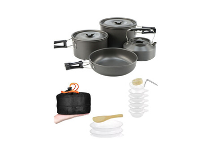 Набор туристической посуды RoadLike Base Camp 14 в 1