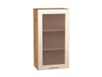 Шкаф верхний с 1-ой остекленной дверцей Валерия-М