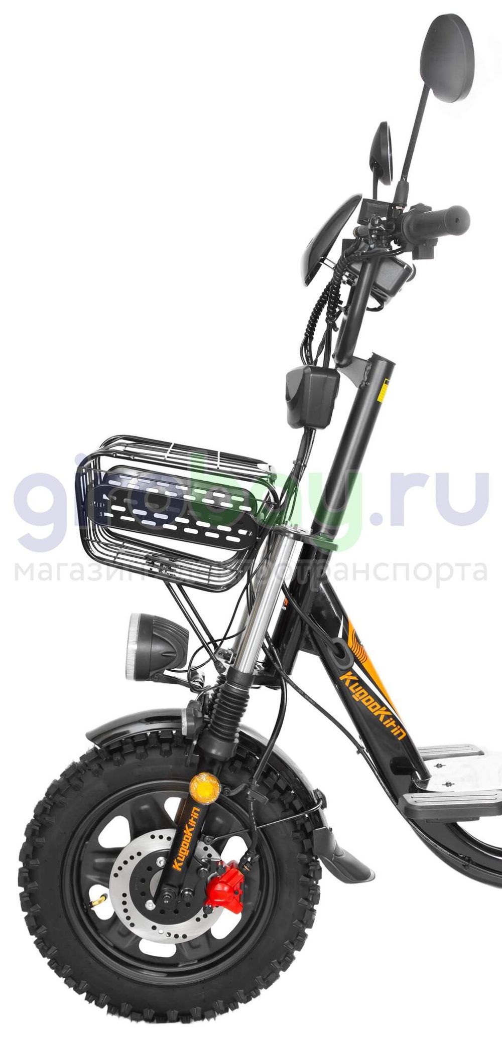Электровелосипед Kugoo Kirin V3 PRO PLUS (60V/21Ah) внедорожная резина фото №15