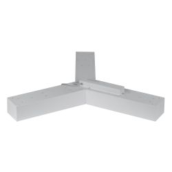 Светильник LED ЭРА Geometria SPO-142-W-40K-044 Igrek 44Вт 4000К 3500Лм IP40 800*800*80 белый подвесной | Декоративные светильники Geometria