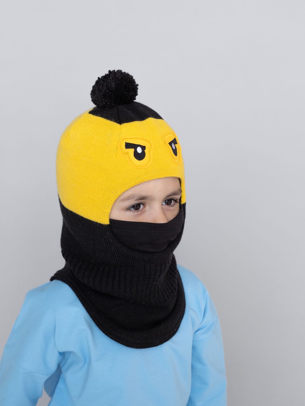 Шлем зимний вязаный (Нидзя) ГУФ