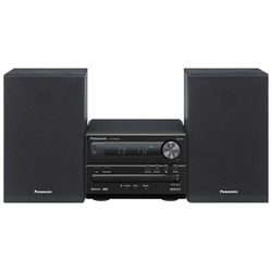 Музыкальный центр Panasonic SC-PM250EG-K черный, 20 Вт, CD, CDRW, FM, USB, BT