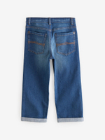 Джинсы стрейч для мальчика Next M14-728, Синий