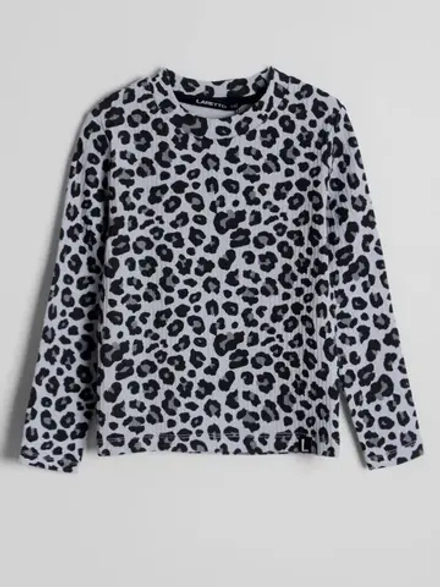 Лонгслив для девочки хлопок