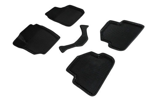 Коврики EVA 3D ромб для Skoda Fabia 2007-2018, Seintex.95339