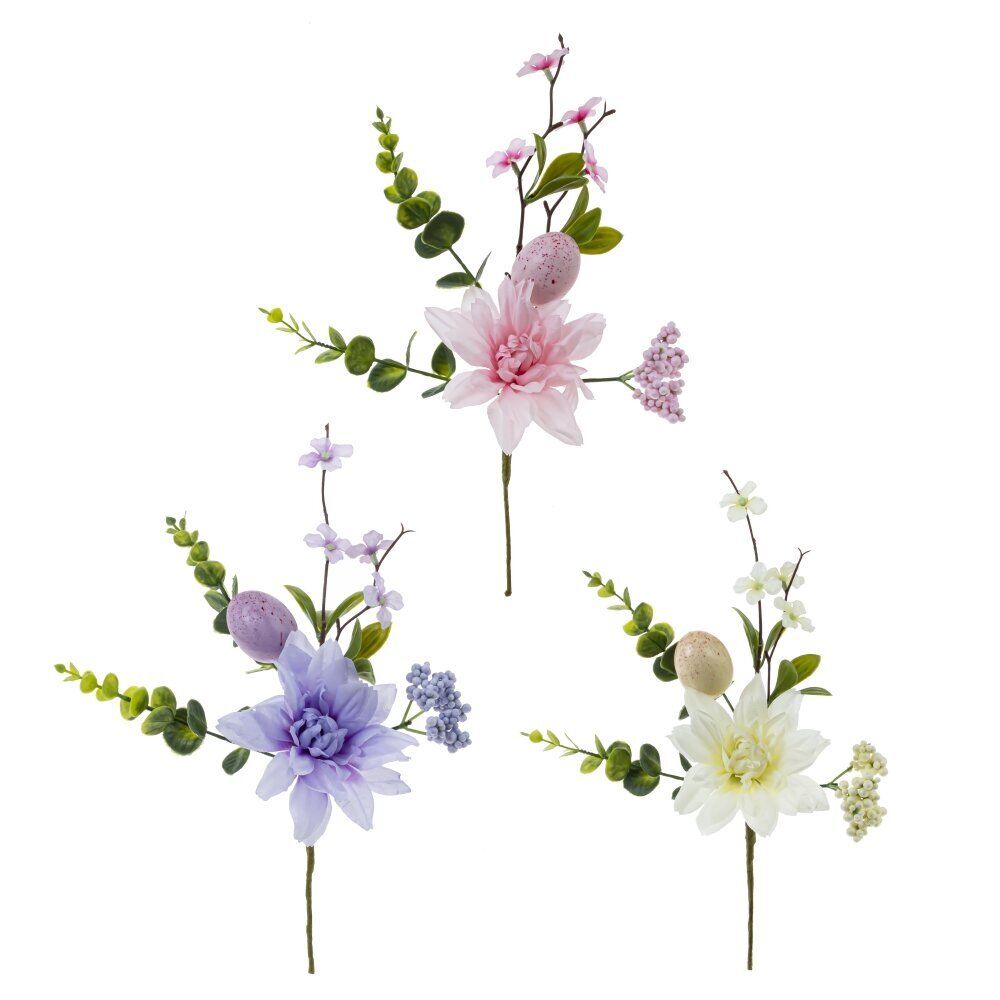 GAEM Ветка искусственная "Пасхальная", L15 W15 H32 см, 3в.