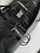 BALENCIAGA RODEO HANDBAG с крокодиловым тиснением, черная