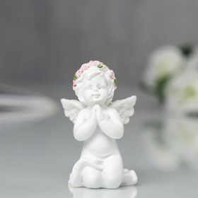 Фигурка сувенир  Ангел в молитве / Статуэтка в подарок на именины  6 см