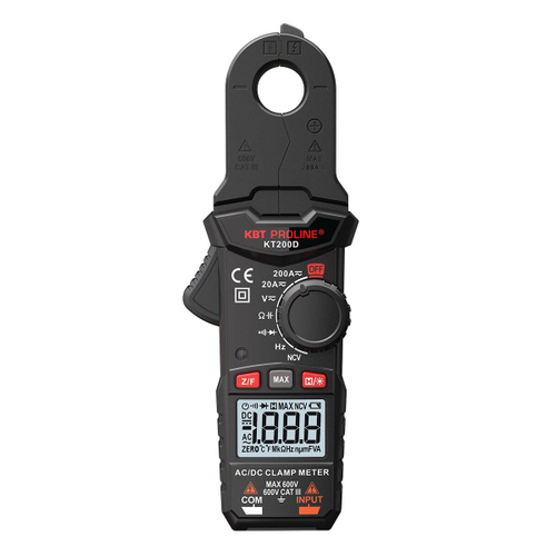 Токовые клещи цифровые КТ 200D серия PROLINE КВТ