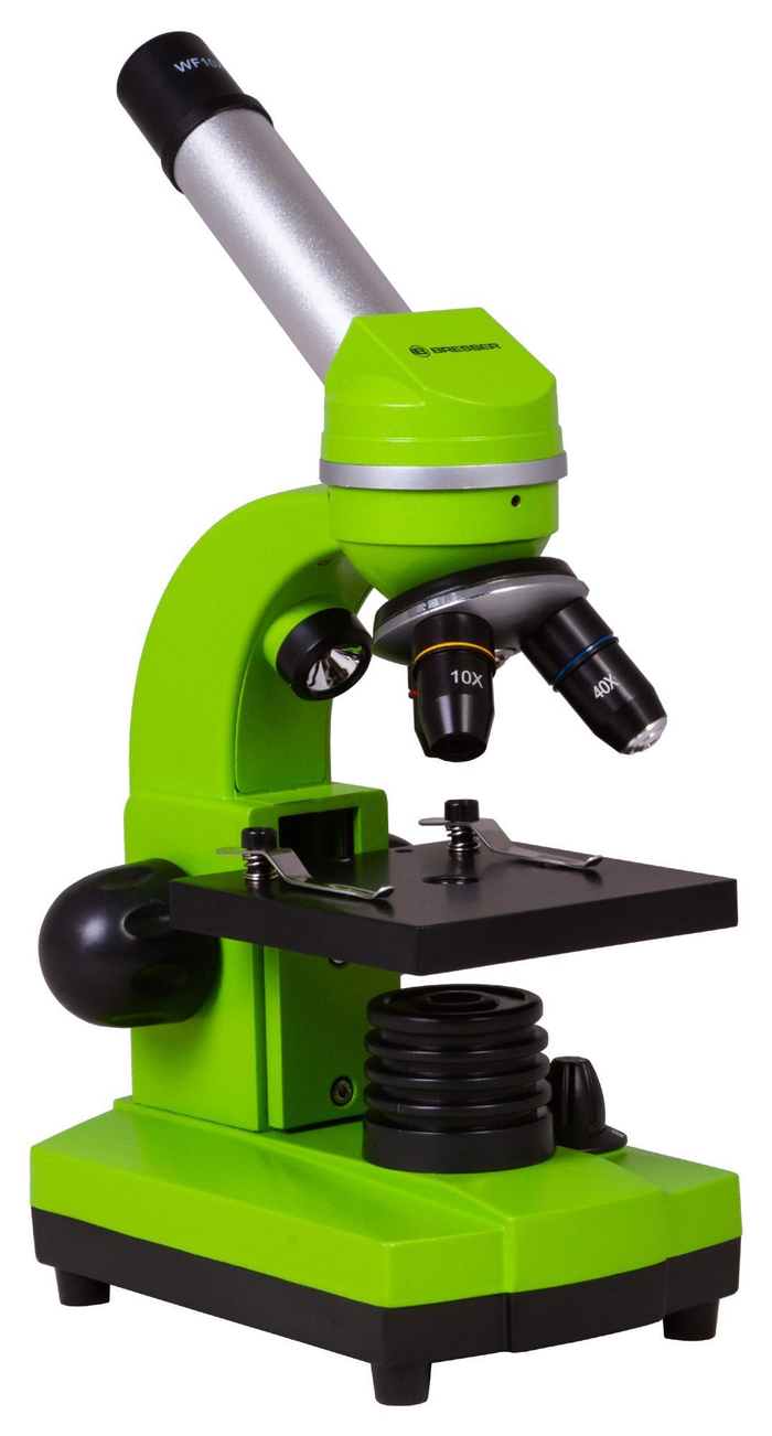 Микроскоп Bresser Junior Biolux SEL 40-1600x, зеленый