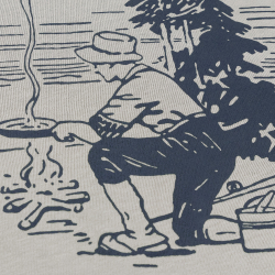 Футболка HAIDED CAMPING Grey