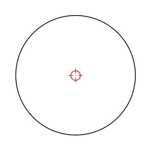 Прицел призматический Veber Wolf Alfa P1x25 mini