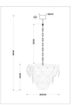 Подвесная люстра ARTE LAMP