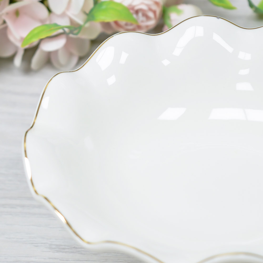 Фруктовница 15см на ножке, 202404