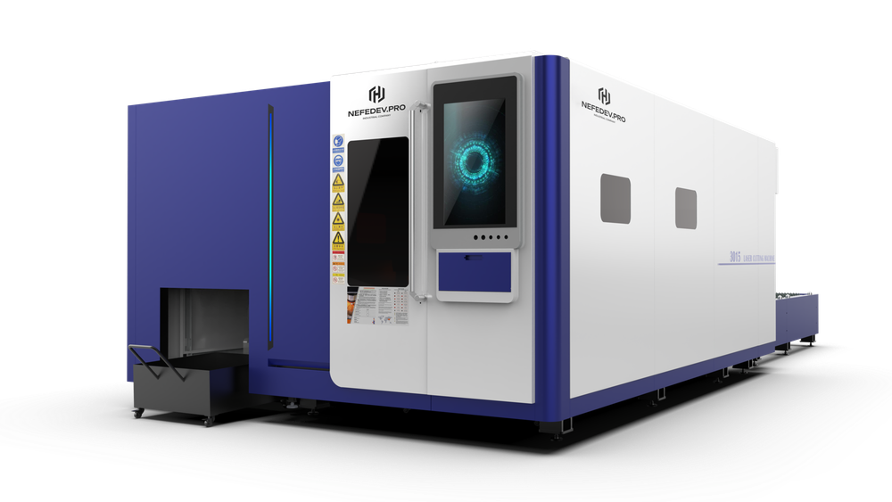 Оптоволоконный лазерный станок для резки металла LEAPION 4020 LF-BTS (1500 Вт)