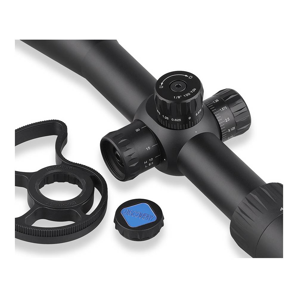 Прицел оптический Discovery VT-Z 6-24X50 SF FFP Кольца 30мм(Weaver), арт: DY-VTZ 6-24X50SFFFPFW30