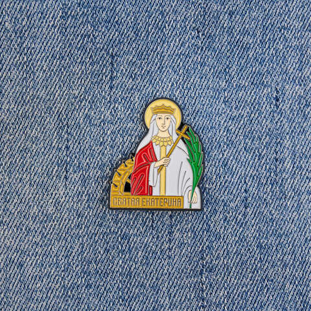 Значок Святая Екатерина