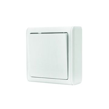 Выключатель 1-кл Profitec Веста Эко о/п  белый Е060101 013