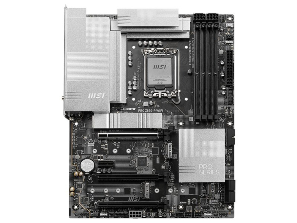 Материнская плата MSI Pro Z890-p Wifi Z890, Socket LGA 1851, Intel Z890, ATX, RTL