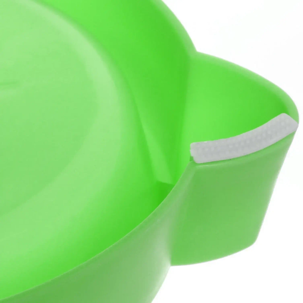 Миска пластиковая «Мр. Томас», цвет зелёный, 14*4см