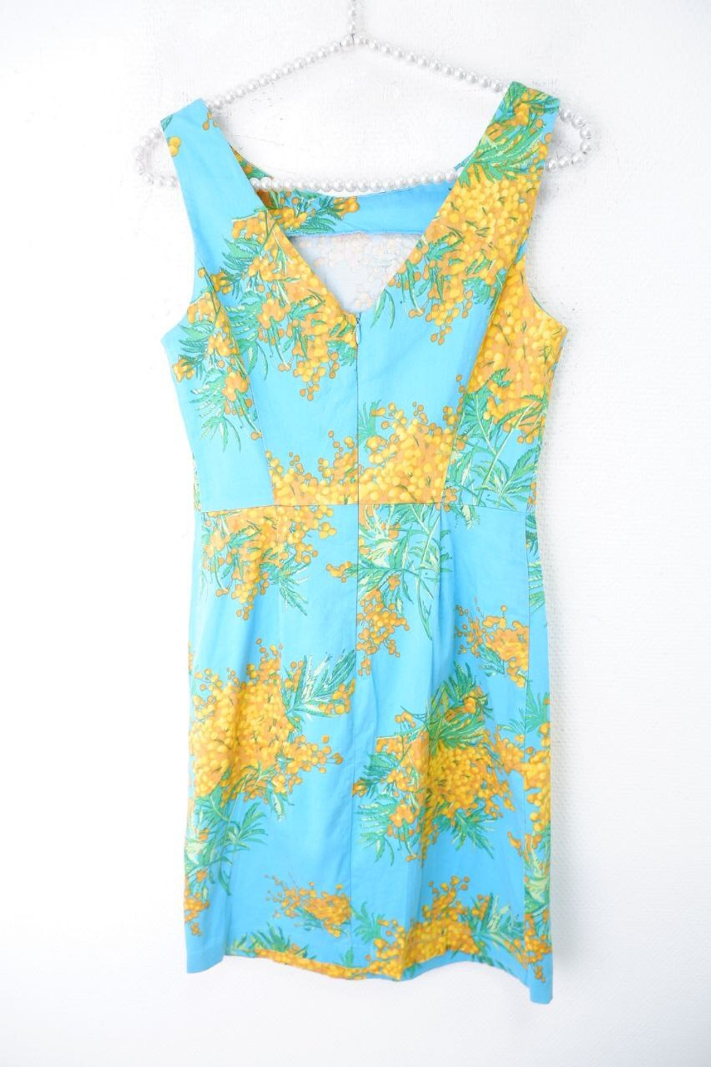 Платье Oodji с цветами 42 размер