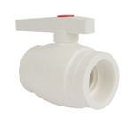 Кран шаровый полипропиленовый 63 мм полнопроходной TEBO