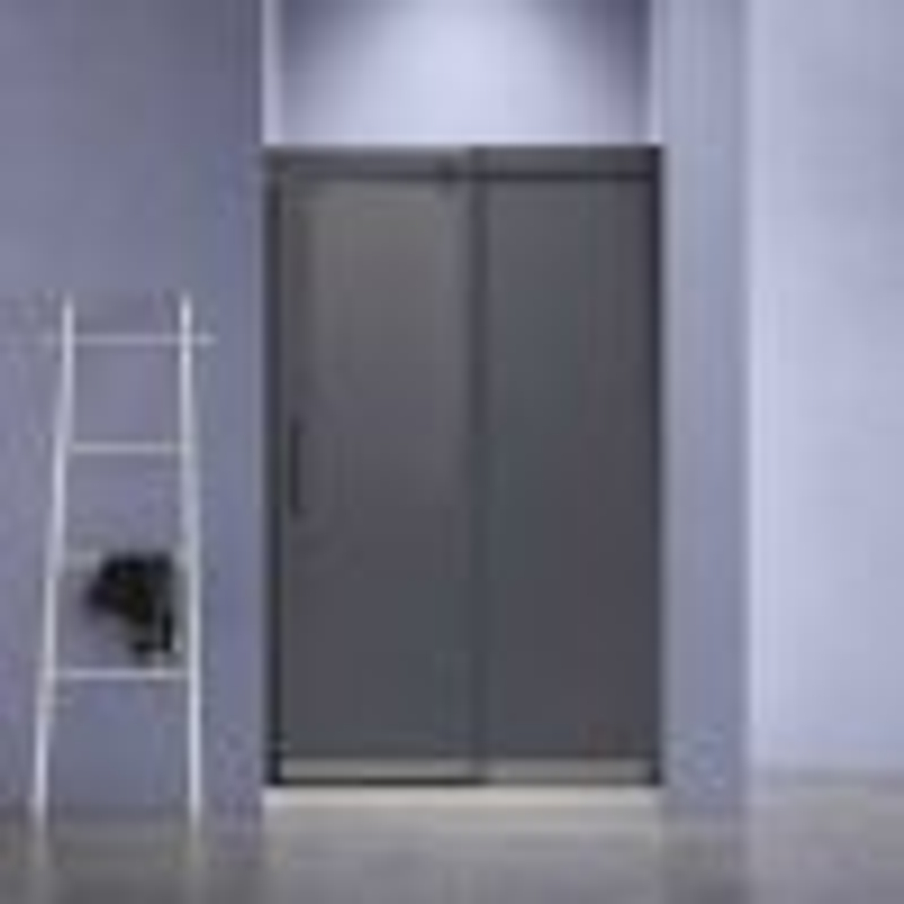 Душевая дверь Como-N VDS-4CN160CGB, 1600, черный, стекло тонированное, , шт