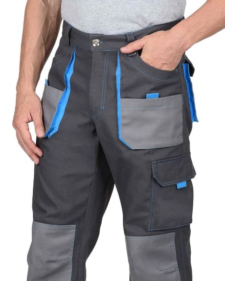 Брюки "Сириус-Двин" (т.серый/с.серый/голубой)