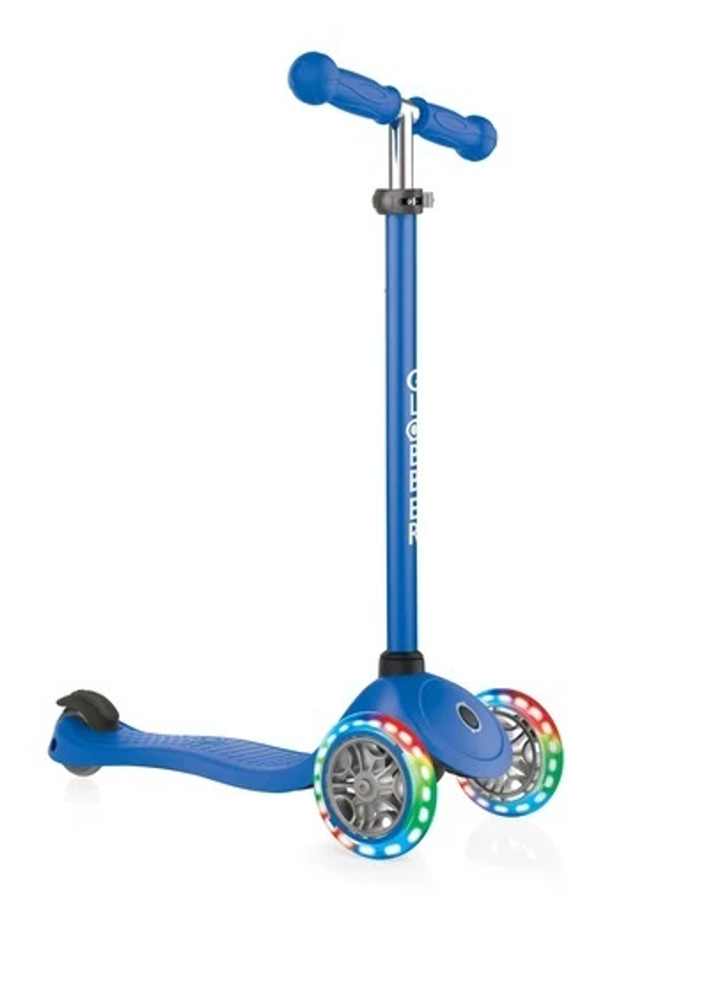 Самокат Globber Primo Lights синий