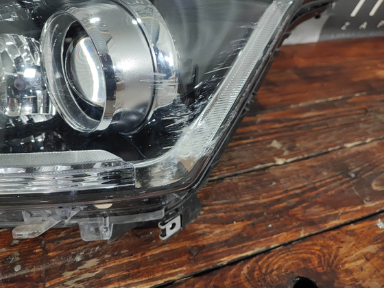 Фара левая галоген линза Hyundai Creta 1 (GS) 20-21 Б/У Оригинал 92101M0300