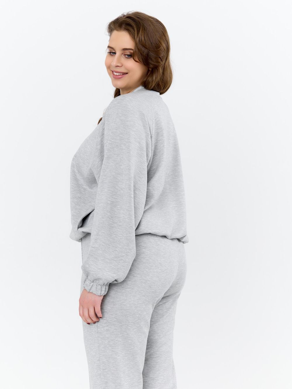 Бомбер Нео-1 Виотекс СЕРЫЙ МЕЛАНЖ