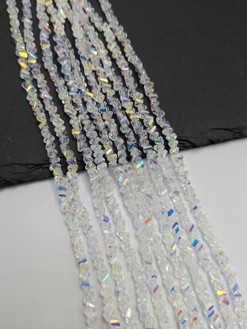 Алмазное стекло с эффектом AB, 4мм