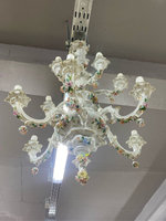 Винтаж: Люстра итальянская Capodimonte