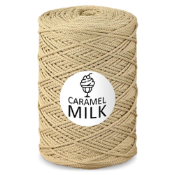 Шнур Caramel Milk, 3мм, 300м, 100% полиэфир (1 шт.)