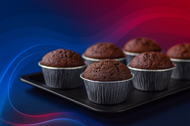 Круглая алюминиевая форма 130 мл