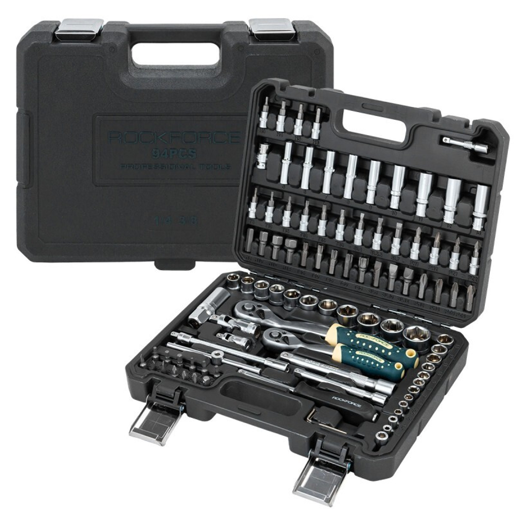 Набор инструментов 94пр. 1/4''3/8''6pt RockFORCE LIGHT RF LIGHT-4941-5DS
