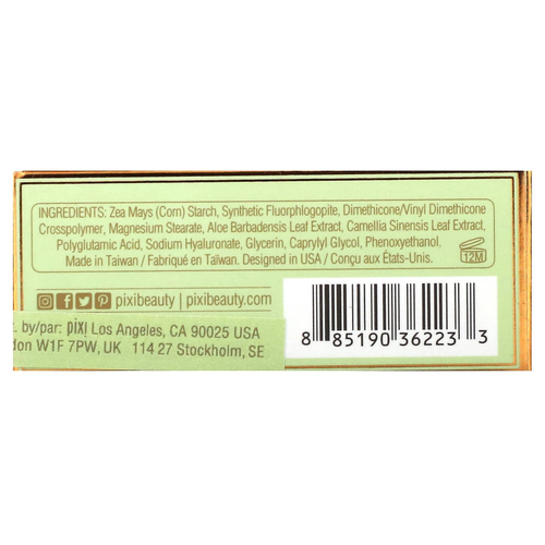 Pixi Beauty, H2O Skinveil, увлажняющая рассыпчатая пудра, 0451 полупрозрачная, 5 г (0,2 унции)